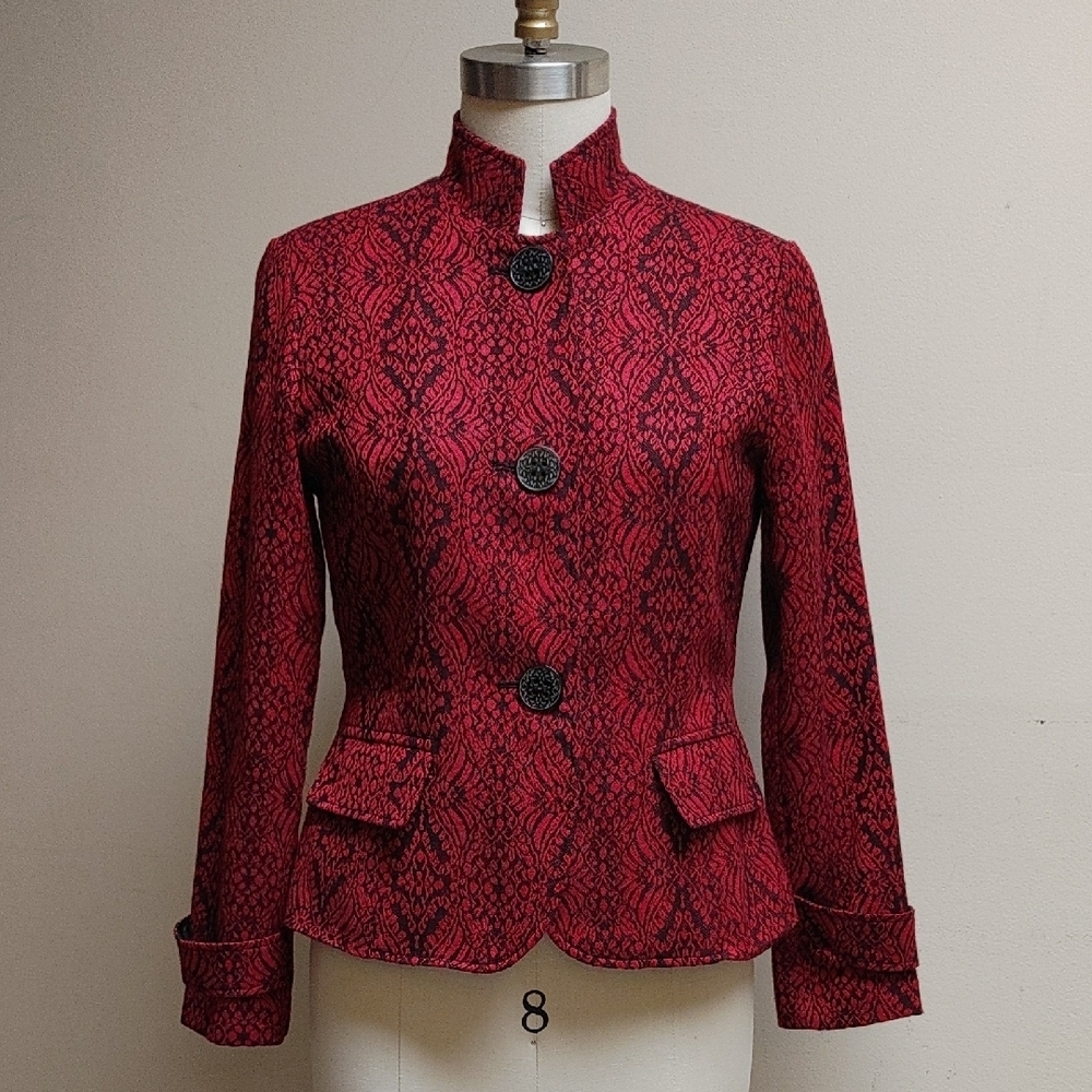 Coldwater Creek Tapestry Blazer Size 4P
